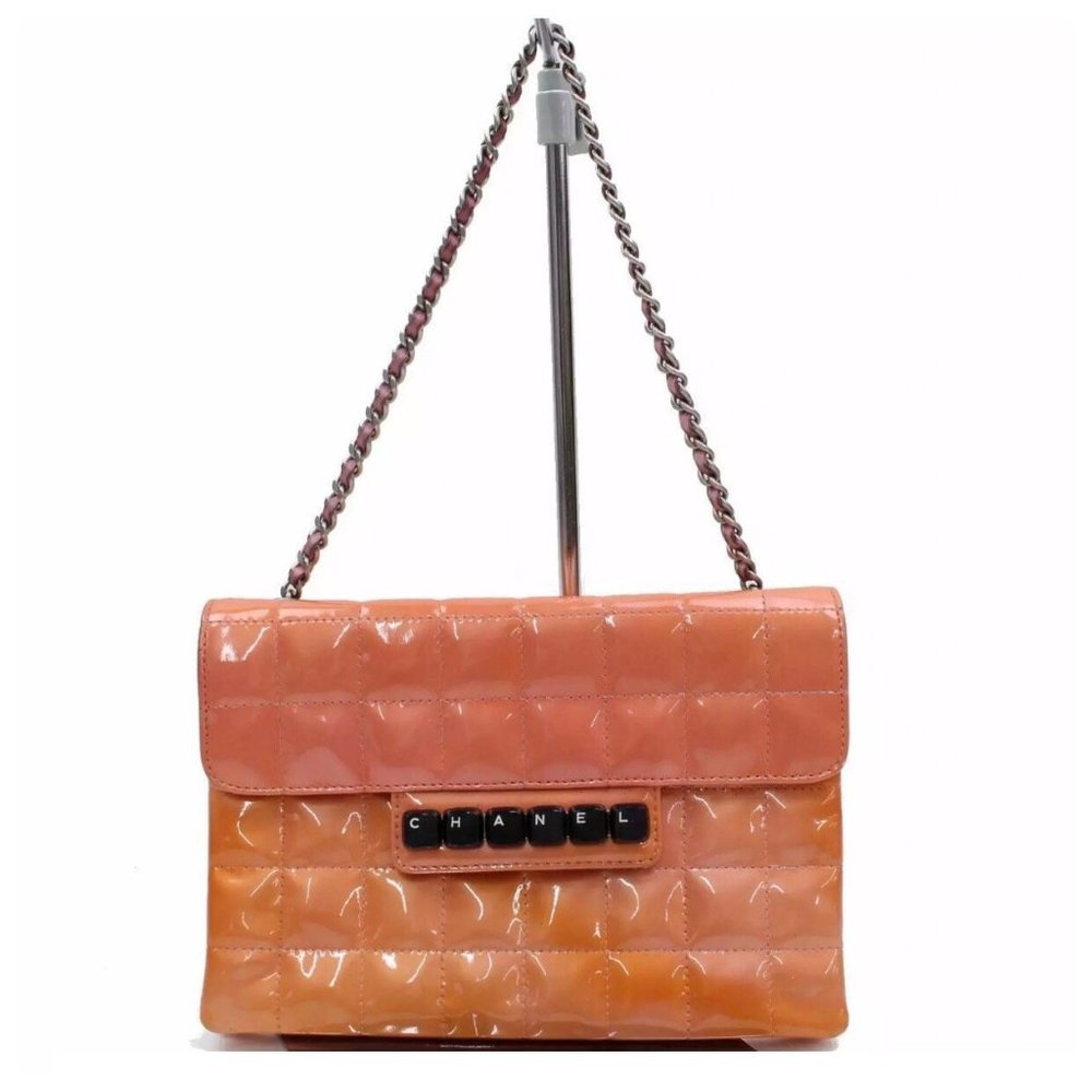CHANEL COLLECTOR QUILTED CHOCOLATE BAR MINI SHOULDER BAG WOC WALLET ON CHAIN
